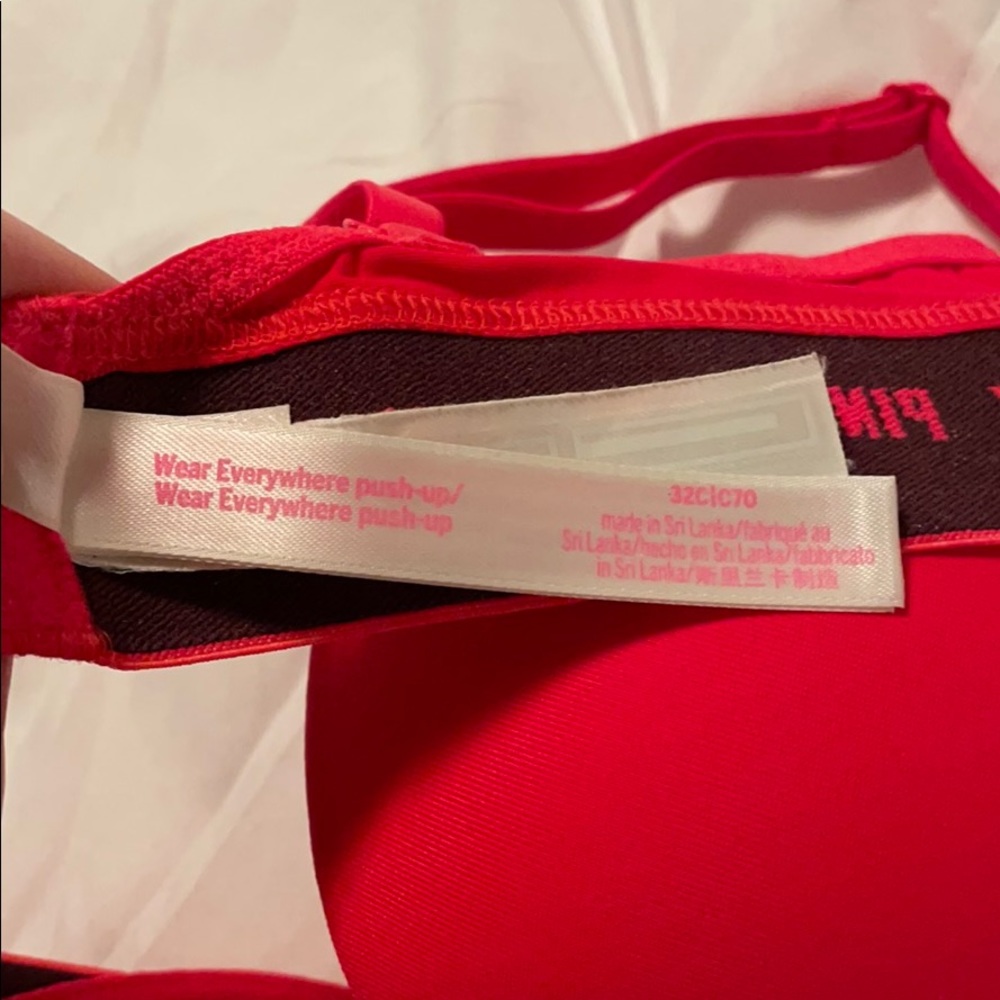 PINK Victoria's Secret Red Wear Everywhere Push-Up - Picture 6 of 9